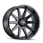 ION Type 143 17x9 / 5x127 BP / -12mm Offset / 71.5mm Hub Matte Black Wheel