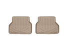 WeatherTech 04-10 BMW 5-Series (E60) Rear FloorLiner - Tan