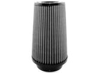 aFe MagnumFLOW Pro DRY S Universal Air Filter 4in F / 6in B / 4.5in T (Inv) / 9in H