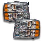 Oracle 07-13 Chevrolet Silverado SMD HL - Square Style - ColorSHIFT w/o Controller