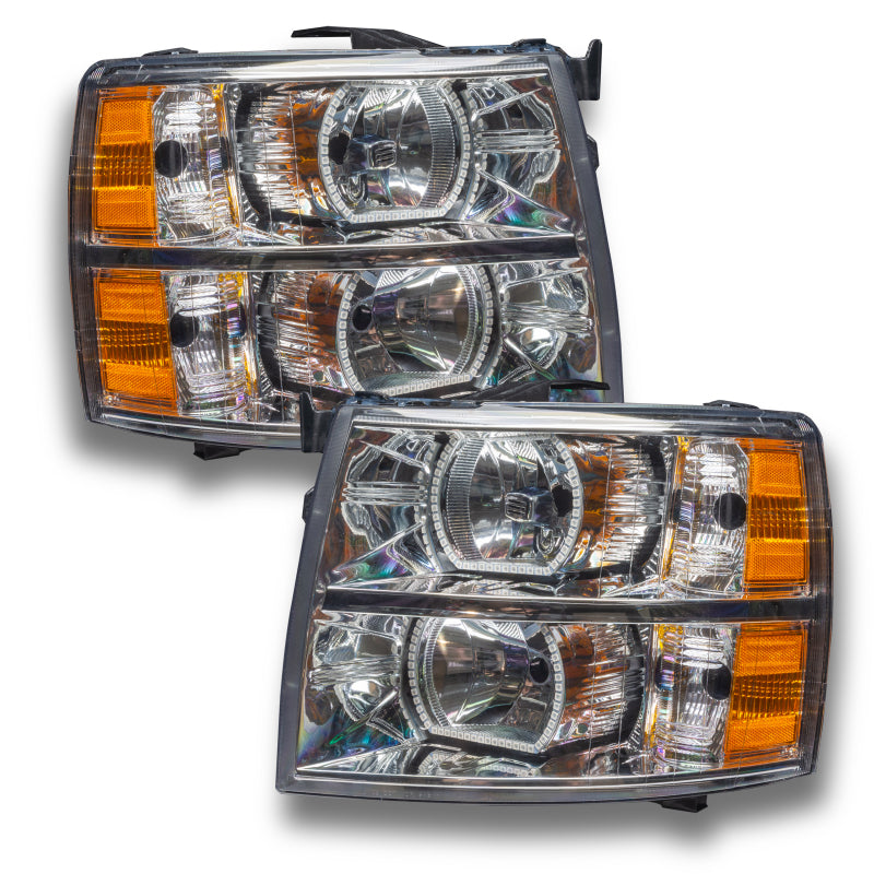 Oracle 07-13 Chevrolet Silverado SMD HL - Square Style - ColorSHIFT w/o Controller