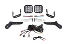 Diode Dynamics 17-20 Ford Raptor SS5 Bumper LED Pod Light Kit Sport - White Driving