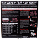 K&N Custom Round Filter 5-1/8in FLG / 11in Dia / 4-3/4in H w/VENT