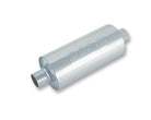 Borla Transverse Flow Notched Muffler - Oval Single Inlet/Dual Outlet 2.5in 19in x 10.5in x 5.5in