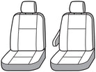 Covercraft 23 Dodge Ram ProMaster Polycotton SeatSaver Custom Front Row Seat Covers - Grey