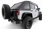Rampage 07-18 Jeep Wrangler JK Unlimited TrailCrawler Rock Slider & Rocker Guard - Black