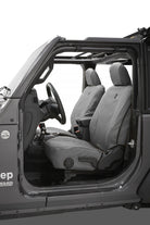 Bestop 18-26 Jeep Wrangler JL 2-Door Front Seat Covers (Charcoal)
