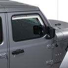 Putco 20-21 Jeep Gladiator JT/JL Element Chrome Window Visors (Front Only)