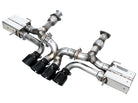 AWE Tuning 2023 C8 Corvette Z06 SwitchPath Cat-Back Exhaust - Diamond Black Tips