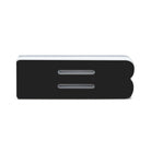 ORACLE Lighting Universal Illuminated LED Letter Badges - Matte Blk Surface Finish - B