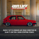 Air Lift Performance 98-10 Audi TT/Volkswagen Beetle/Golf/Jetta Front Air Suspension Kit