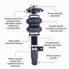 Air Lift Performance 16-21 Honda Civic 1.5T Front Air Suspension Kit