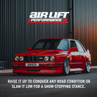 Air Lift Performance 82-93 BMW E30 3 Series Front Air Suspension Kit