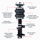 Air Lift Performance 14-15 Honda Civic Si/16-22 Acura ILX Front Air Suspension Kit