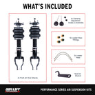 Air Lift Performance 09-24 Nissan GT-R Front Air Suspension Kit