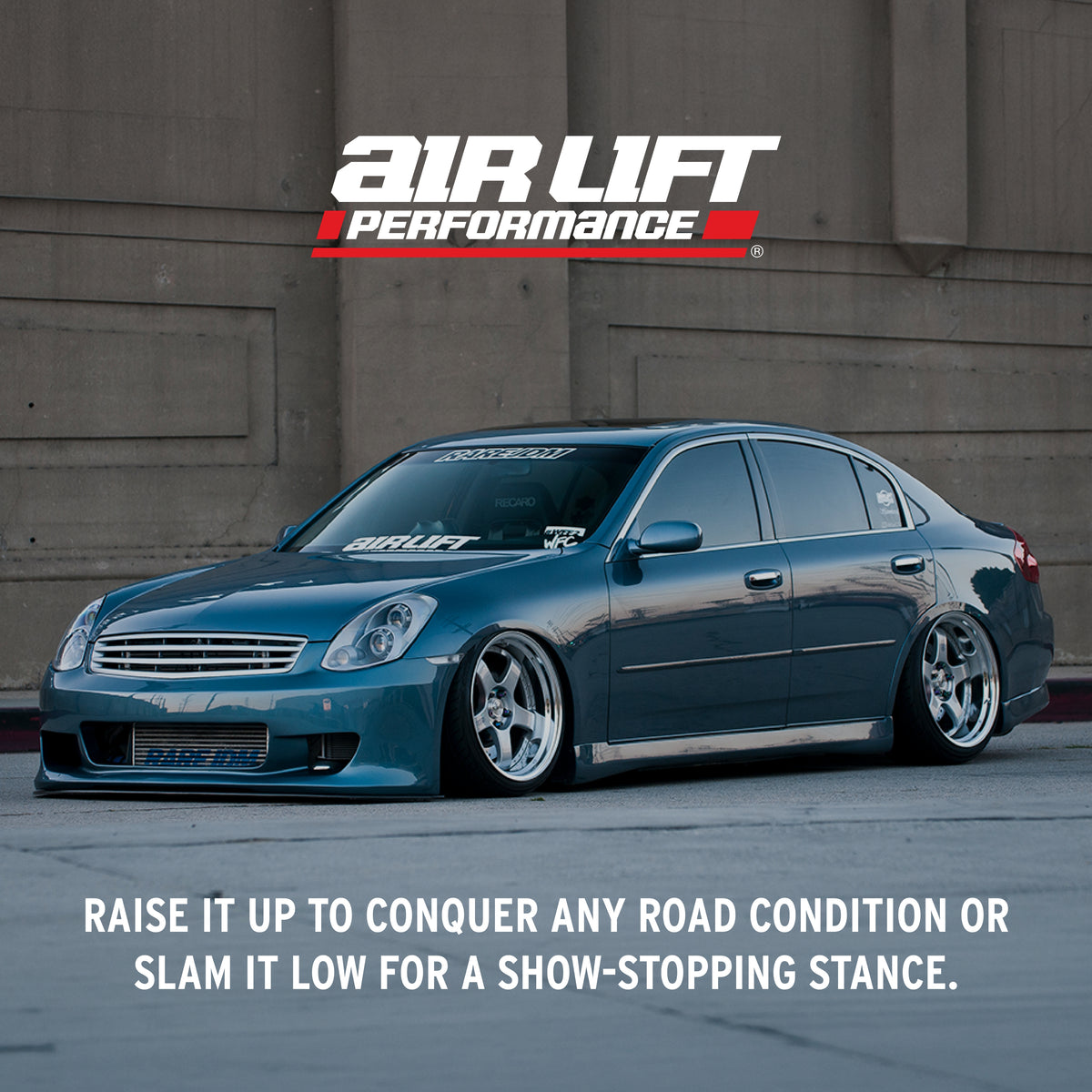 Air Lift Performance 07-13 INFINITI G35x/G37x AWD Front Air Suspension Kit