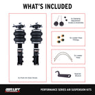 Air Lift Performance 10-16 Hyundai Genesis Coupe Front Air Suspension Kit
