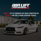 Air Lift Performance 14-24 INFINITI Q50/Q60/Q70 Front Air Suspension Kit