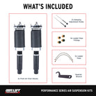 Air Lift Performance 14-24 INFINITI Q50/Q60/Q70 Front Air Suspension Kit