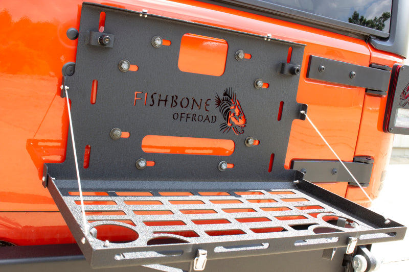 Fishbone Offroad 07-18 Jeep Wrangler JK Tailgate Table