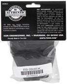 K&N Black Drycharger Round Straight Air Filter Wrap 4.5in ID x 4in H