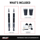 Air Lift Performance 98-10 Audi TT/Volkswagen Beetle/Golf/Jetta Rear Air Suspension Kit