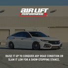 Air Lift Performance 16-21 Honda Civic 1.5T Rear Air Suspension Kit