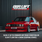 Air Lift Performance 82-93 BMW E30 3 Series Rear Air Suspension Kit