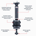 Air Lift Performance 06-14 Lexus GS/IS Rear Air Suspension Kit