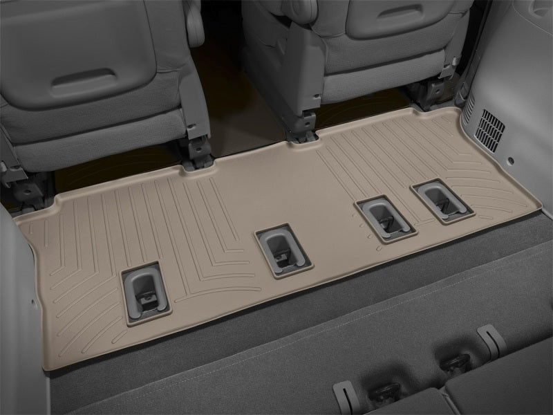 WeatherTech 06-12 Kia Sedona Rear FloorLiner - Tan