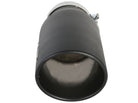 aFe MACH Force-XP 409 SS Right Side Single Wall Exhaust Tip 5in Inlet x 7in Outlet x 15in L