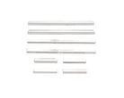 Putco 14-18 Chevy Silv LD - Double Cab w/ CHEVROLET Etching (8pcs) SS Door Sills