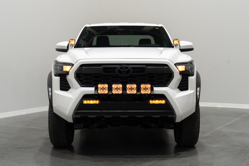 Diode Dynamics 2024 Toyota Tacoma SS5 Grille CrossLink Lightbar Kit - Pro White Combo