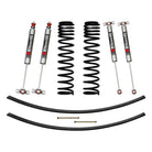 Skyjacker 84-01 XJ 3in FR DR Long Travel Coil Suspension Kit w/RR Add A Leaf/M95 Monotube Shocks