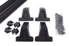 Dee Zee Cargo Management - Universal Hex Series Cross Rails - 74in. Kit - Texture Black