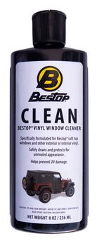 Bestop One 8-Oz. Bottle Bestop Vinyl Window Cleaner (Boxed)