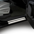 Putco 2019+ Chevrolet Silv LD Fits Double Cab and Regular Cab (2pc) w/ Bow Tie Etching SS Door Sills
