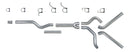 Diamond Eye KIT 4in Catback MFLR REPLACMENT PIPE DUAL AL: 2006-2007.5 CHEVY/GMC 6.6L 2500/3500