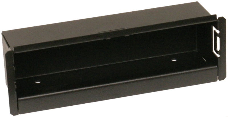 Tuffy Stereo Dash Cutout Tray Black