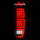 ANZO 19-23 GMC Sierra 1500/2500HD/3500HD Black Replacement Full LED Bar Tail Light