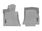 WeatherTech 2016+ BMW 7-Series Front FloorLiner - Grey (Vehicles w/Rear Executive Lounge Seating)