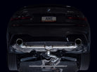AWE Tuning 19-23 BMW 330i / 21-23 BMW 430i Base G2X Track Edition Axle-Back Exhaust - Chrome Silver