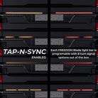 Putco 17-19 Ford Super Duty 60In Direct Fit Blade Kit Tailgate Bars