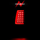 ANZO 1999-2002 Chevy Silverado 1500 LED Taillights Plank Style Black w/Smoke Lens