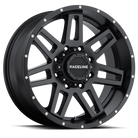 Raceline 931B Injector 18x9in / 5x127/5x135 BP / 18mm Offset / 87.1mm Bore - Satin Black Wheel
