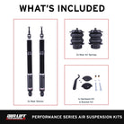Air Lift Performance 09-16 Audi A4 Quattro & FWD S4/RS4 Rear Air Suspension Kit