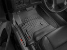 WeatherTech 14+ Chevrolet Silverado/GMC Sierra Crew and Double Cab Front FloorLiners - Black