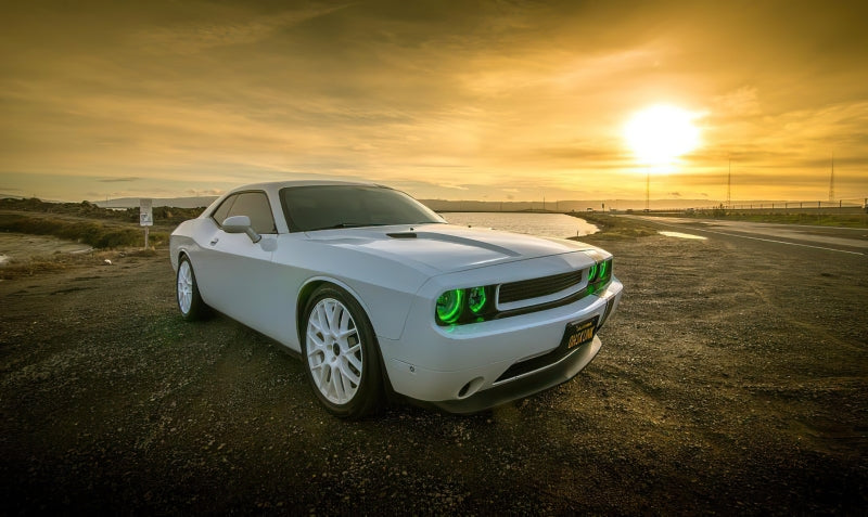 Oracle Dodge Challenger 08-14 Halo Kit (ProjectorHL) - ColorSHIFT w/o Controller