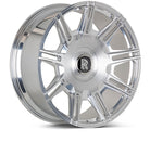 Vossen x Novitec SP2 23x10 5x112 BP ET5 Brushed Gloss Clear Rolls-Royce Cullinan/Phantom Rear Wheel