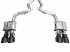 AWE 2024 Ford Mustang Dark Horse S650 RWD SwitchPath Cat-Back Exhaust w/ Quad Diamond Black Tips